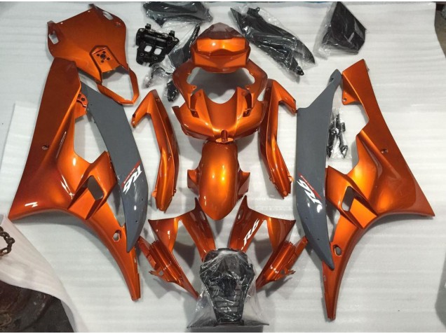 2006-2007 Burnt Orange and Nardo R6 Fairings 2006-2007 Burnt Orange and Nardo R6 Fairings