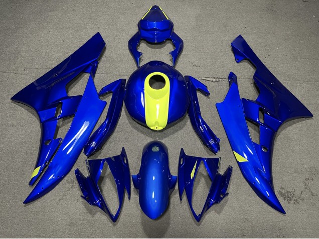 2006-2007 Gloss Blue & High Vis Yellow R6 Fairings 2006-2007 Gloss Blue & High Vis Yellow R6 Fairings