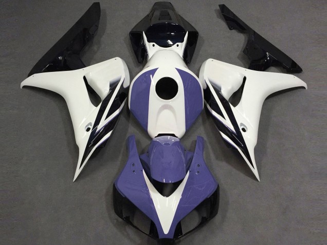 2006-2007 Gloss White Blue and Black CBR1000RR Fairings 2006-2007 Gloss White Blue and Black CBR1000RR Fairings