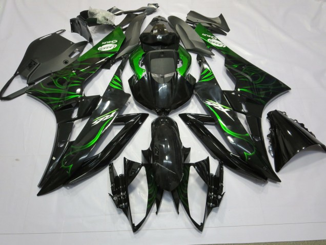 2006-2007 Green Flame R6 Fairings 2006-2007 Green Flame R6 Fairings