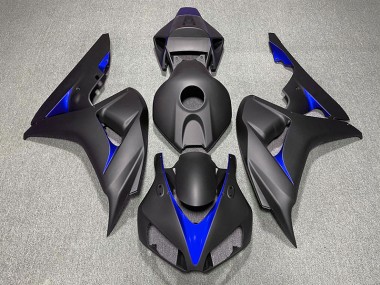 2006-2007 Matte Black and Blue CBR1000RR Fairings