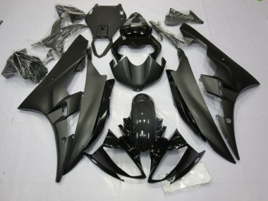 2006-2007 Matte and Gloss Black R6 Fairings