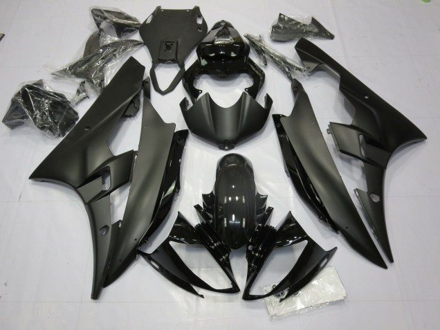 2006-2007 Matte and Gloss Black R6 Fairings 2006-2007 Matte and Gloss Black R6 Fairings