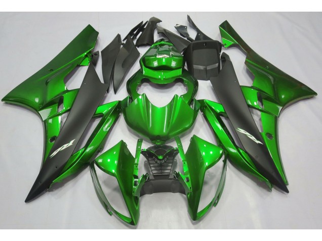2006-2007 Metallic Green & Black R6 Fairings 2006-2007 Metallic Green & Black R6 Fairings