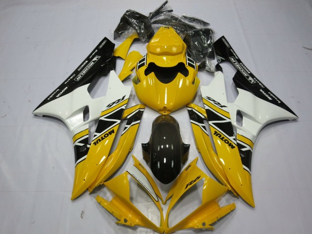 2006-2007 Yellow Motul OEM Style R6 Fairings