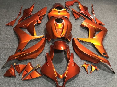 2007-2008 Flat Orange CBR600RR Fairings