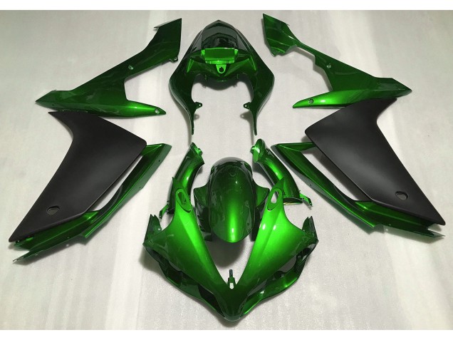 2007-2008 Gloss Green & Black R1 Fairings 2007-2008 Gloss Green & Black R1 Fairings