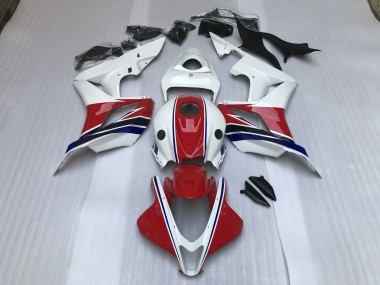 2007-2008 Gloss Red and White CBR600RR Fairings