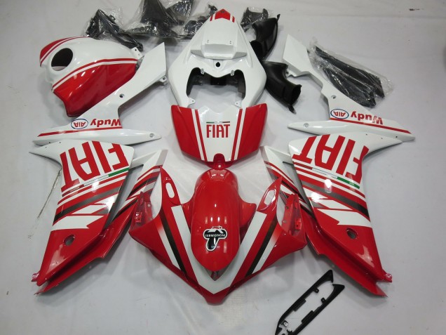 2007-2008 Red Fiat R1 Fairings 2007-2008 Red Fiat R1 Fairings