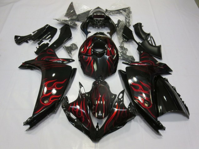 2007-2008 Red Flame R1 Fairings 2007-2008 Red Flame R1 Fairings