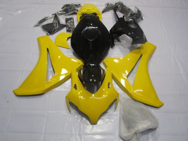 2008-2011 Clear Yellow and Black CBR1000RR Fairings