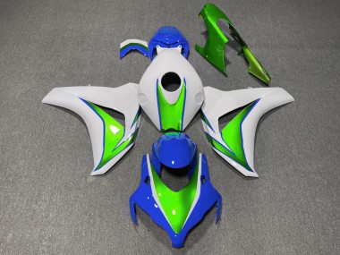 2008-2011 Gloss Green and Blue CBR1000RR Fairings