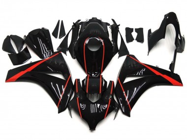 2008-2011 Gloss Red and Black CBR1000RR Fairings