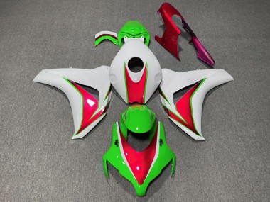 2008-2011 Green and Red Gloss CBR1000RR Fairings