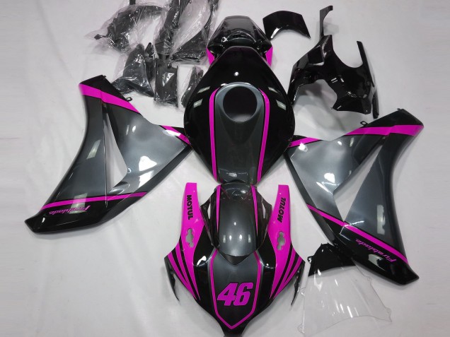 2008-2011 Grey Motul & Pink CBR1000RR Fairings 2008-2011 Grey Motul & Pink CBR1000RR Fairings