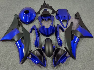 2008-2016 Deep Blue and Matte Black R6 Fairings