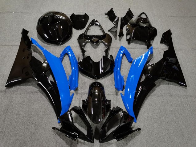 2008-2016 Gloss Blue and Black R6 Fairings