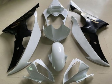 2008-2016 Gloss White and Black & Gold R6 Fairings