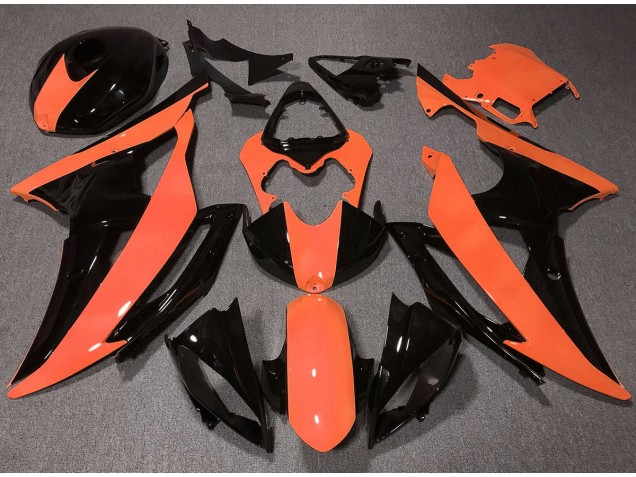 2008-2016 High Viz Orange R6 Fairings 2008-2016 High Viz Orange R6 Fairings