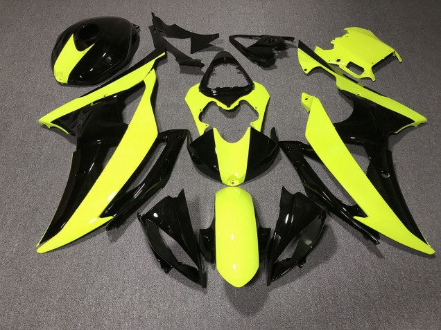 2008-2016 High Viz and Black Custom R6 Fairings 2008-2016 High Viz and Black Custom R6 Fairings