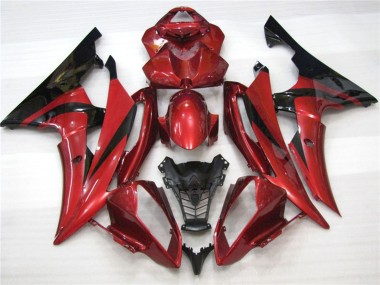 2008-2016 Maroon Black R6 Fairings
