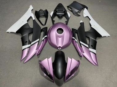 2008-2016 Matte Black and Light Purple R6 Fairings