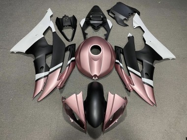 2008-2016 Matte Black and Rose Gold R6 Fairings