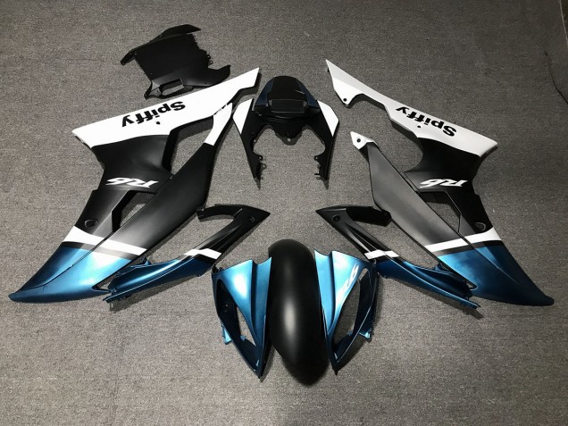 2008-2016 Matte Black and Special Blue R6 Fairings 2008-2016 Matte Black and Special Blue R6 Fairings