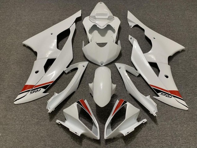 2008-2016 Pearl White R6 Fairings 2008-2016 Pearl White R6 Fairings