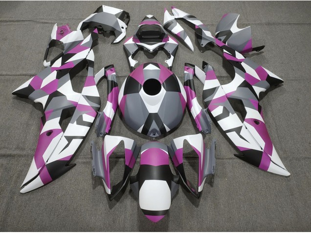 2008-2016 Pink Camo Plain R6 Fairings 2008-2016 Pink Camo Plain R6 Fairings