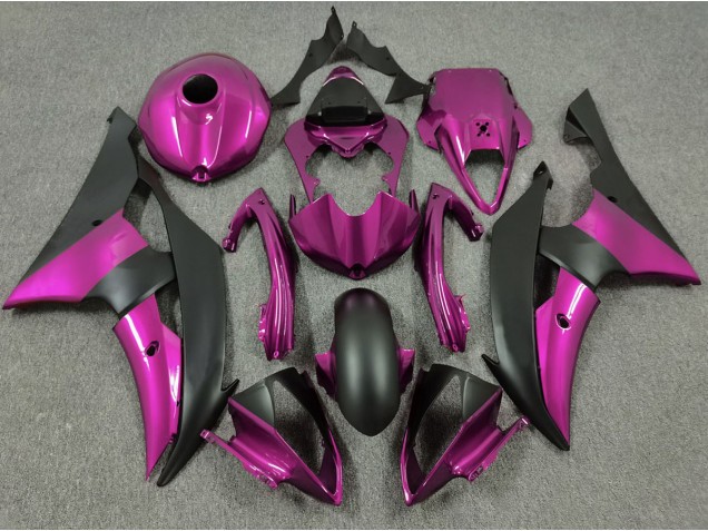 2008-2016 Pink and Matte Black R6 Fairings 2008-2016 Pink and Matte Black R6 Fairings