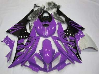 2008-2016 Purple Flame Style R6 Fairings