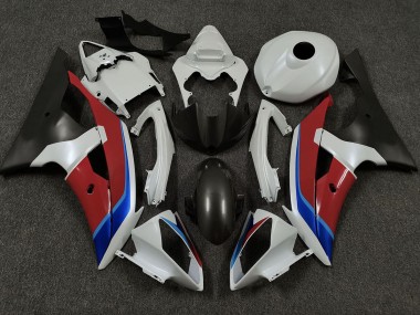 2008-2016 White Red and Blue R6 Fairings