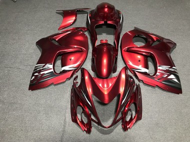 2008-2020 Bright Red GSXR 1300 Hayabusa Fairings