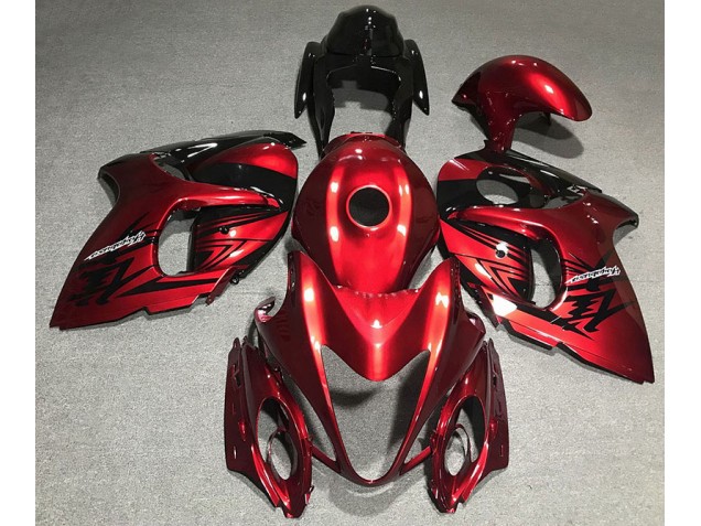 2008-2020 Deep Red GSXR 1300 Hayabusa Fairings 2008-2020 Deep Red GSXR 1300 Hayabusa Fairings