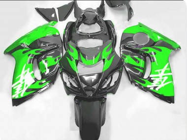 2008-2020 Green and Grey GSXR 1300 Hayabusa Fairings