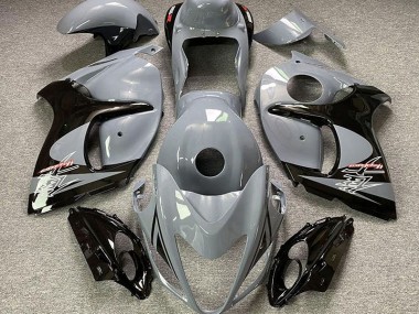 2008-2020 Nardo Grey & Black GSXR 1300 Hayabusa Fairings