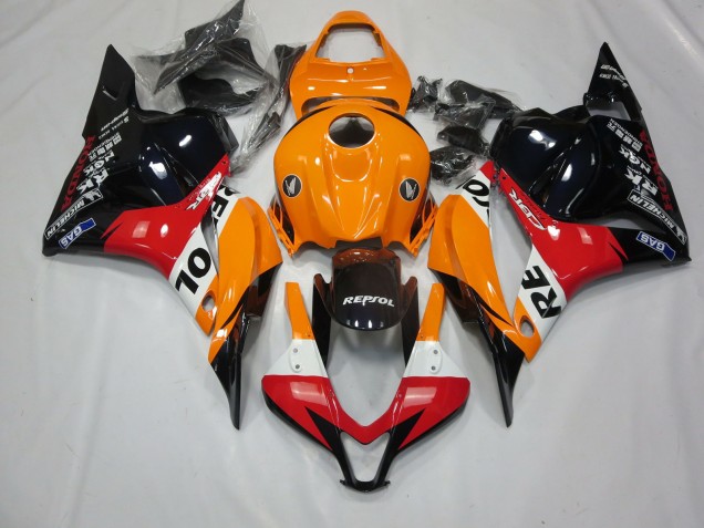 2009-2012 Classic Repsol CBR600RR Fairings 2009-2012 Classic Repsol CBR600RR Fairings