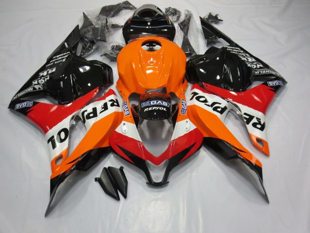 2009-2012 Classic Repsol Style CBR600RR Fairings