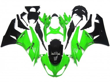 2009-2012 Deep Gloss Green Sharp ZX6R Fairings