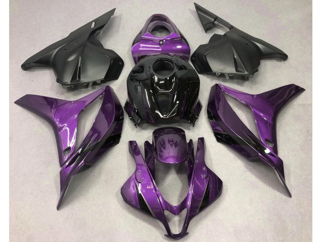 2009-2012 Deep Purple with Black CBR600RR Fairings 2009-2012 Deep Purple with Black CBR600RR Fairings