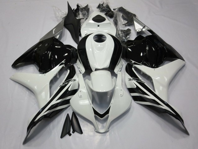2009-2012 Gloss Black and White CBR600RR Fairings 2009-2012 Gloss Black and White CBR600RR Fairings