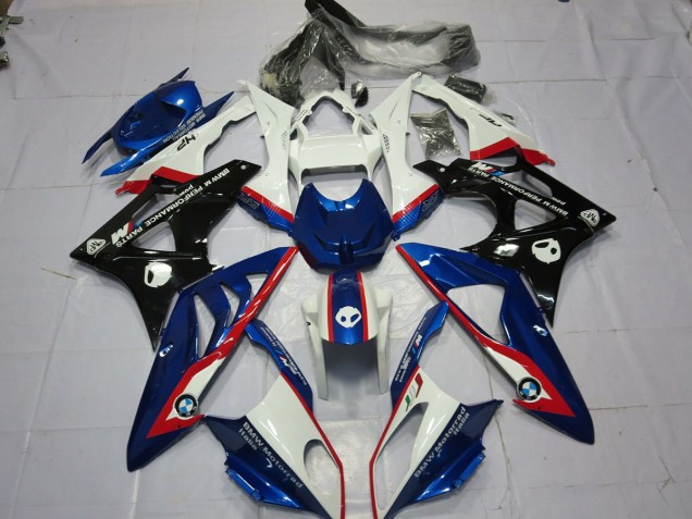 2009-2014 Alien Blue and White S1000RR Fairings 2009-2014 Alien Blue and White S1000RR Fairings