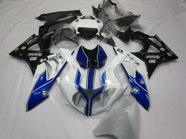 2009-2014 Alien Blue and White S1000RR Fairings