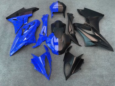 2009-2014 Alien Blue and White S1000RR Fairings