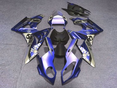 2009-2014 Alien Blue and White S1000RR Fairings