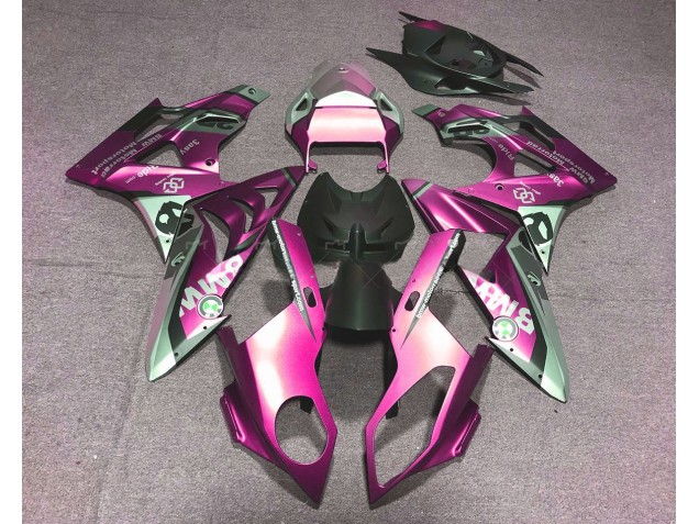 2009-2014 Alien Blue and White S1000RR Fairings 2009-2014 Alien Blue and White S1000RR Fairings