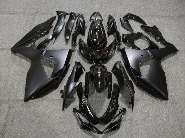2009-2016 Gloss and Matte Black Style GSXR 1000 Fairings