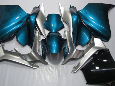 2010-2013 Light Blue and Silver VFR1200 Fairings