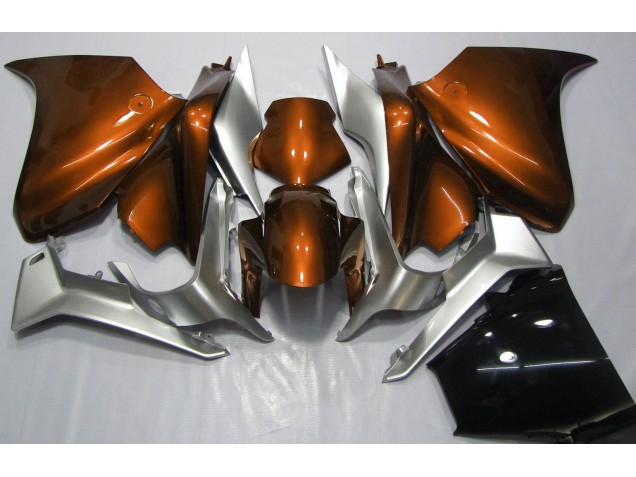 2010-2013 Orange and Silver VFR1200 Fairings